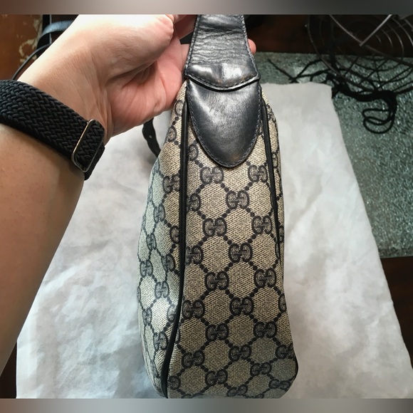 Gucci Blue Vintage Shoulder Bag - Picture 6 of 16